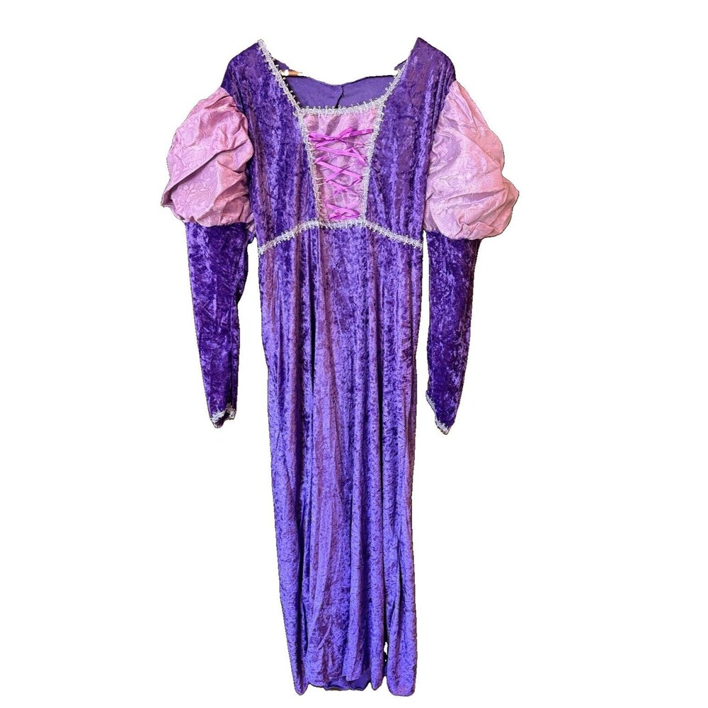 Rubie’s Halloween Costume Purple Dress Plus 18-20 Fairy Tale Renaissance Womens